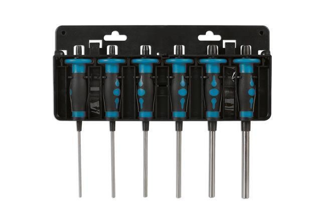 Laser Tools 7328 Long Parallel Pin Punch Set 6pc | Precision Drift Punch Kit