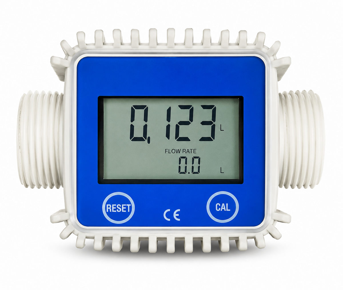 TT327 Digital Diesel Fuel Flow Meter 1" BSP Electronic Flow Counter