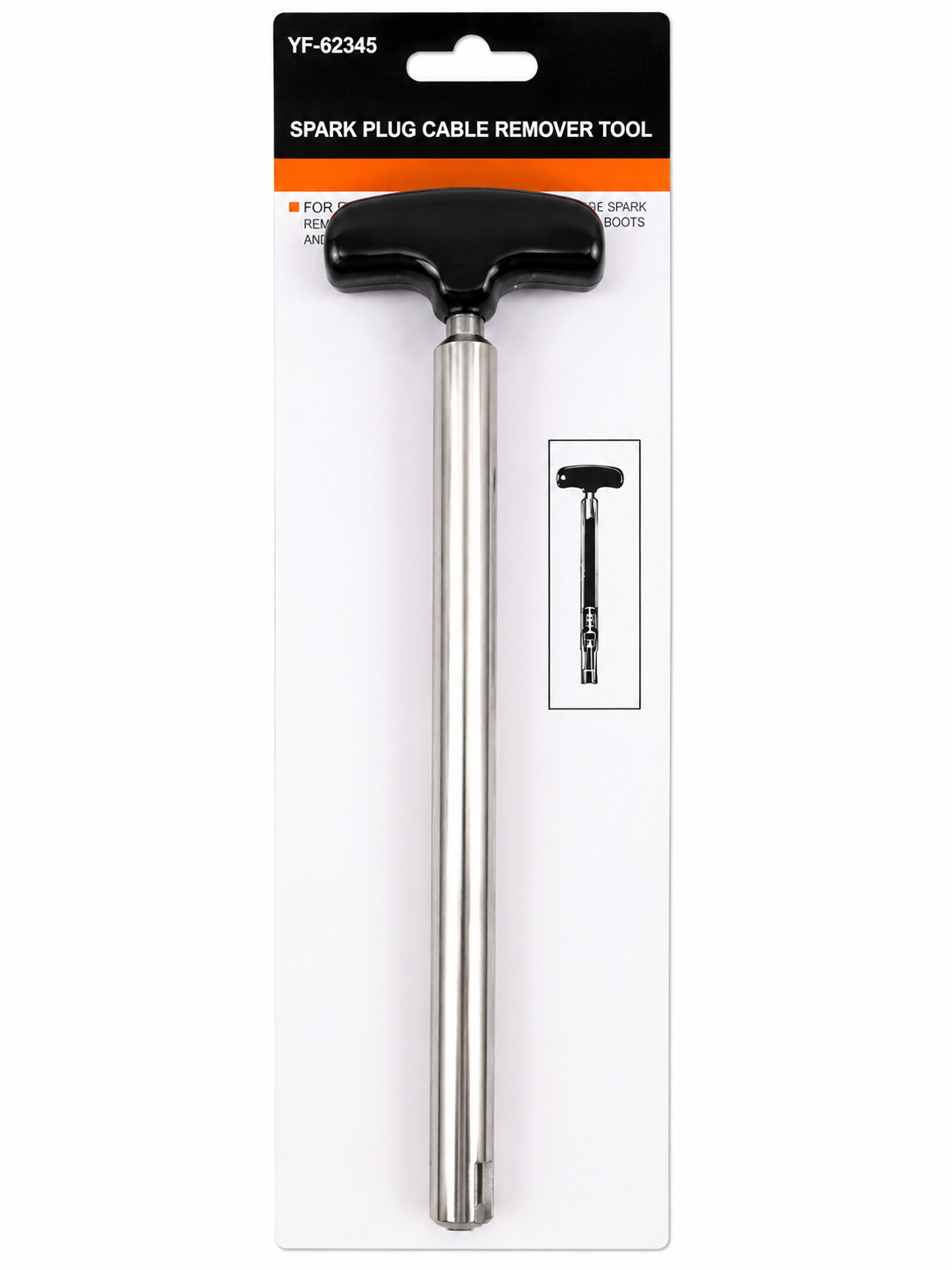 TT681 Long Reach Spark Plug Cable Remover Tool T-Handle