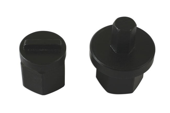 Laser 7282 Plastic Sump Plug Tool DAF MAN Oil Drain Key Set