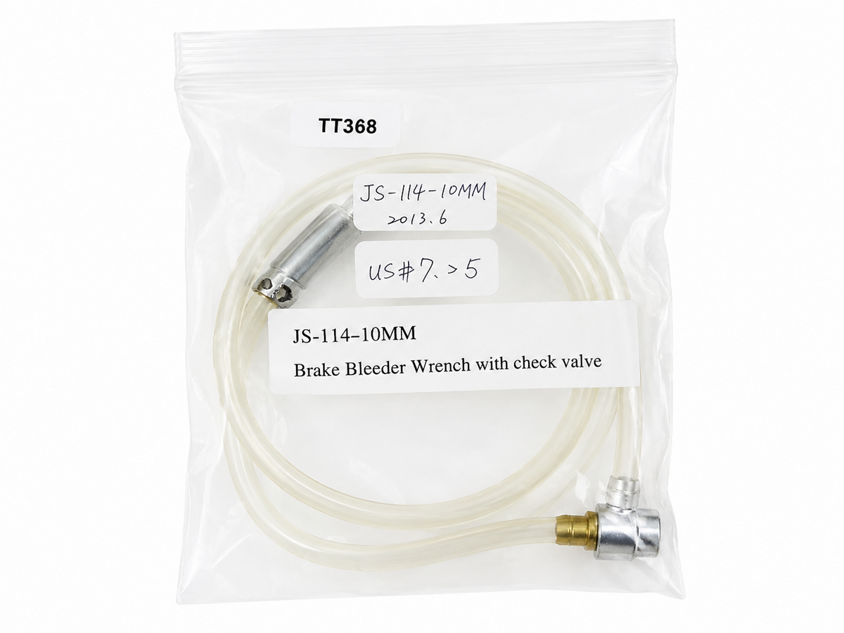 TT368 10mm Brake Bleeder Wrench With Check Valve One Person Bleeding Tool