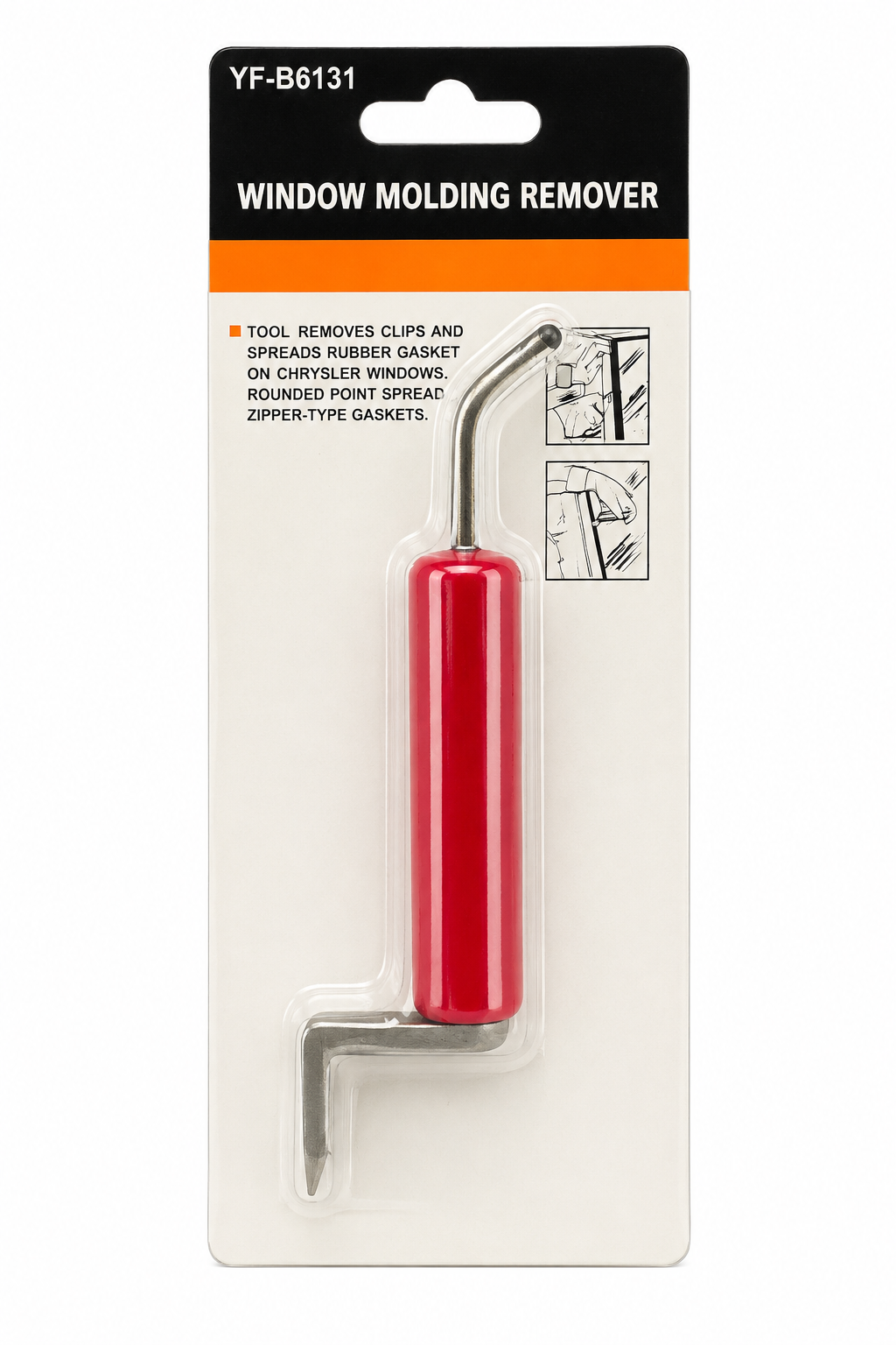 TT892 Window Moulding Remover Tool for Chrysler Clips & Rubber Gaskets