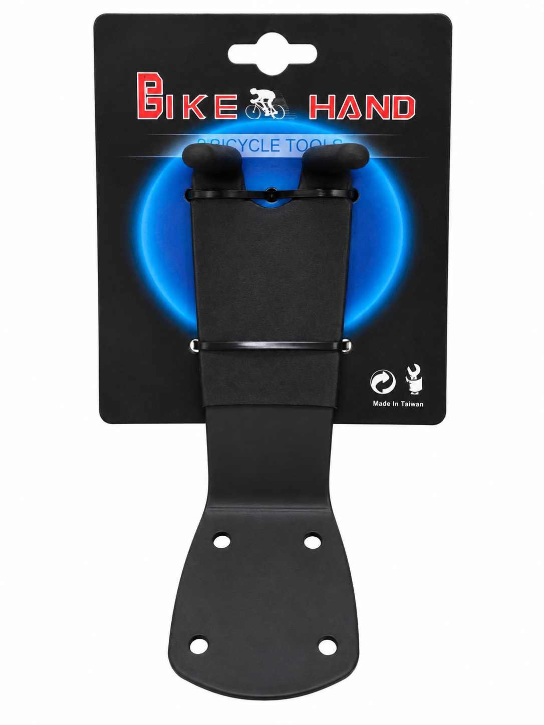 TT838 Bike Hand Bicycle Wall Mount Wheel Hook Vertical Storage Holder