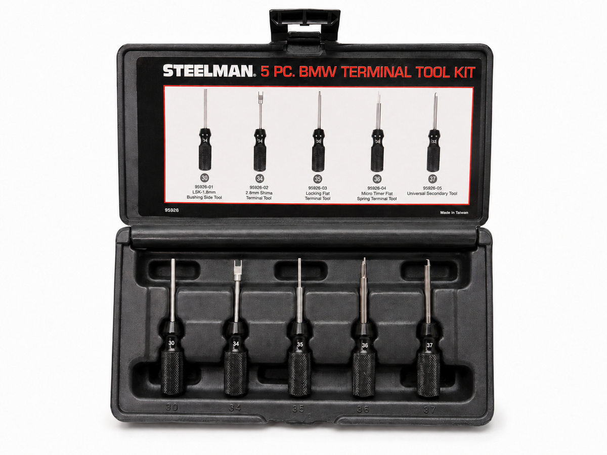 TT871 Steelman 95926 5pc BMW Terminal Release Tool Kit Wiring Connectors