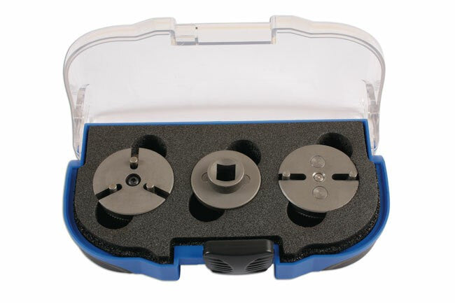 Laser 6090 Adjustable Brake Adaptor Set 3pc for Brake Bleeding Systems