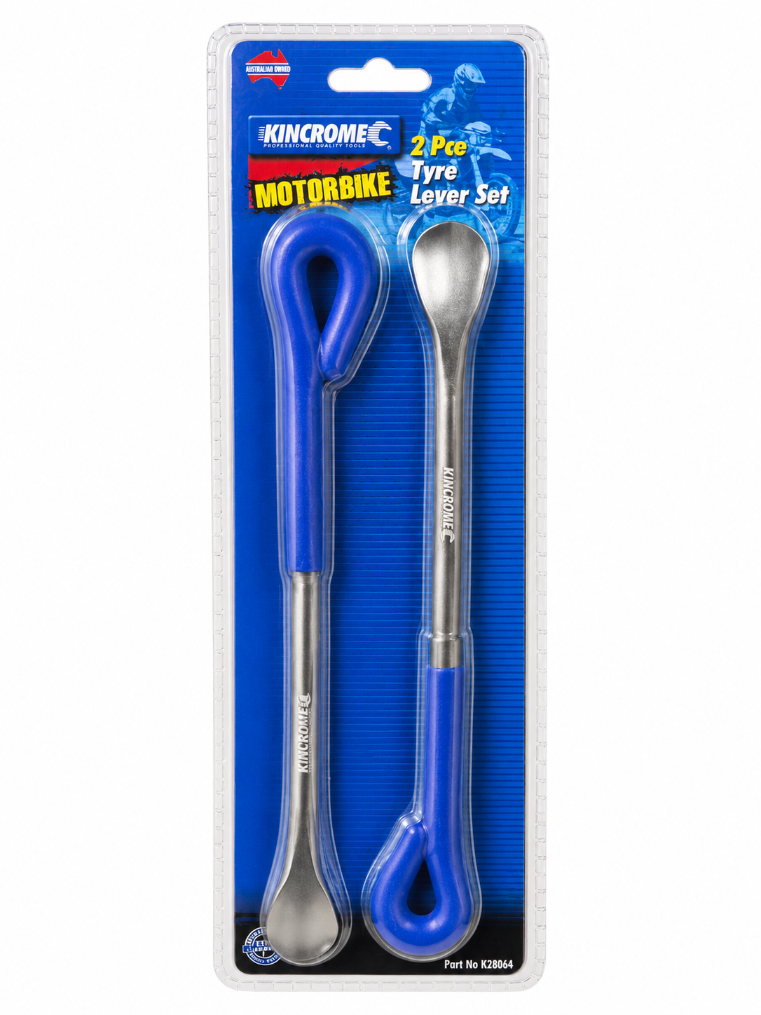 TT379 Kincrome 2 Piece Motorbike Tyre Lever Set Motorcycle Tyre Changing Tools