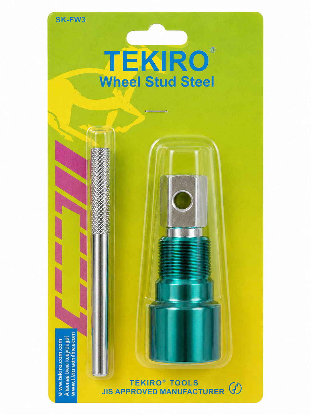 TT371 Tekiro SK-FW3 Wheel Stud Installer Tool Kit 1/2" Drive