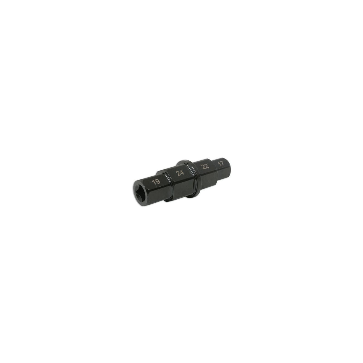 Laser Tools 4737 Motorcycle Spindle Tool Black Finish Factory Sample