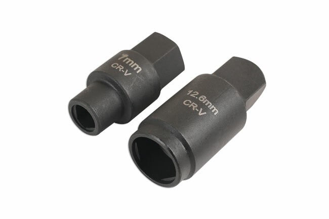 Laser 6026 Bosch Diesel Pump Socket Set 2pc VAG VE EDC 7mm 12.6mm