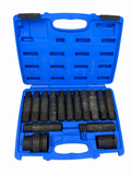 TT443 Impact Screw Extractor & Damaged Fastener Removal Bit Set 15pc