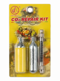 TT832 Thumbs Up CO2 Bicycle Tyre Inflator Kit Presta Schrader 2 Cartridges