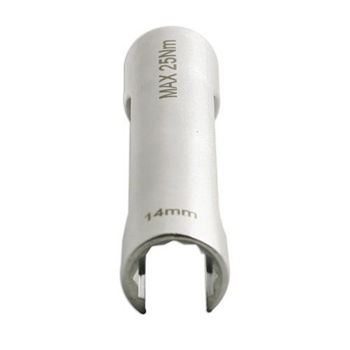 Laser Tools Injection Line Flare Nut Wrench 14mm 3/8"D 4949