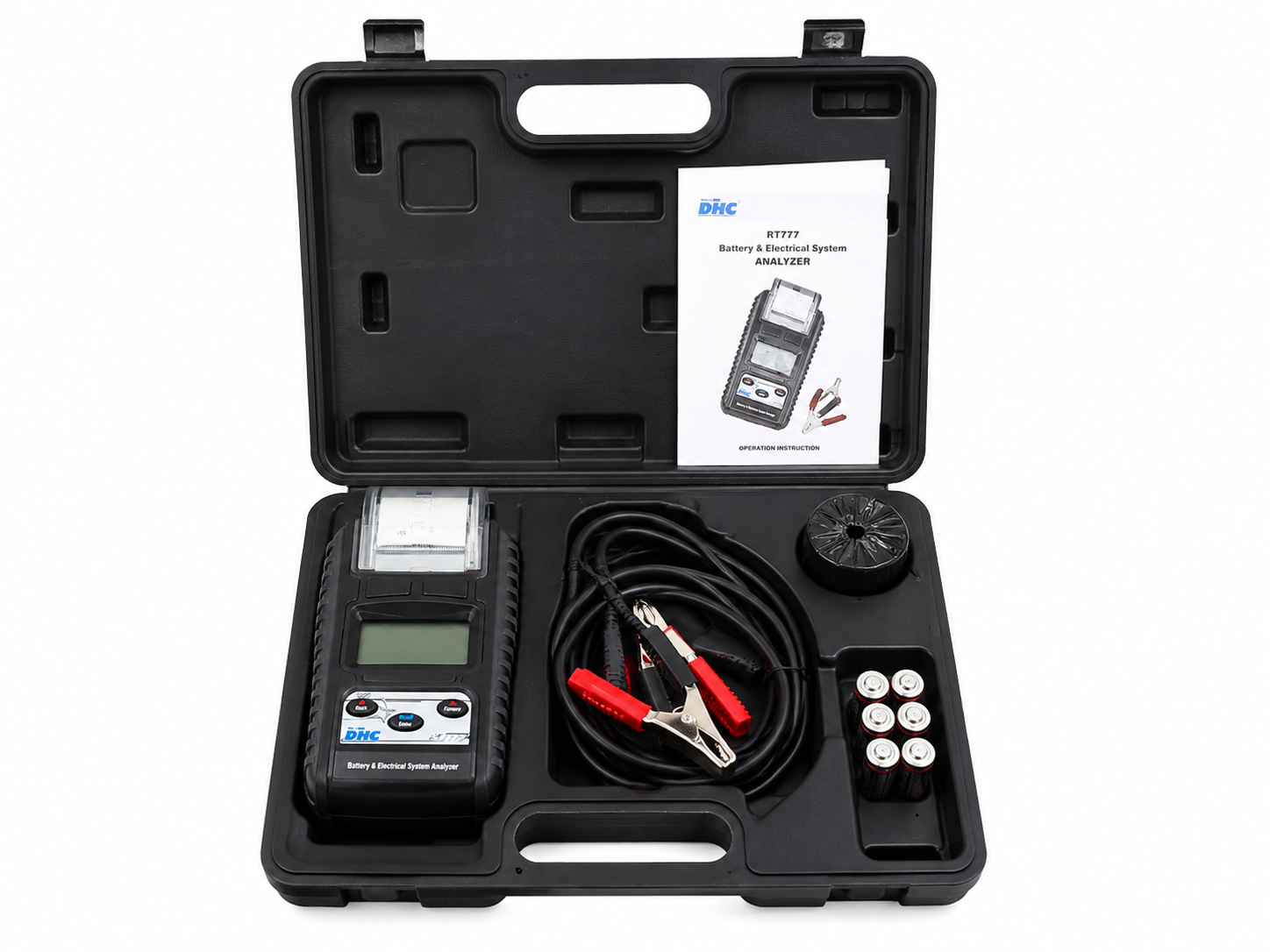TT718 DHC RT777 Battery Electrical System Analyzer Tester With Printer