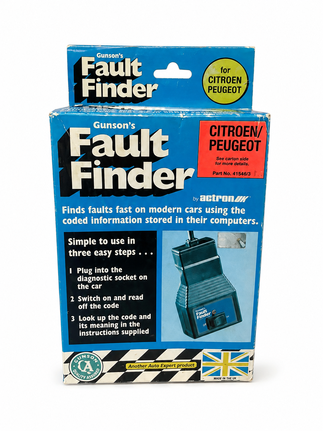 TT912 Gunson 4154/63 Citroen Peugeot Fault Code Reader Diagnostic Tool