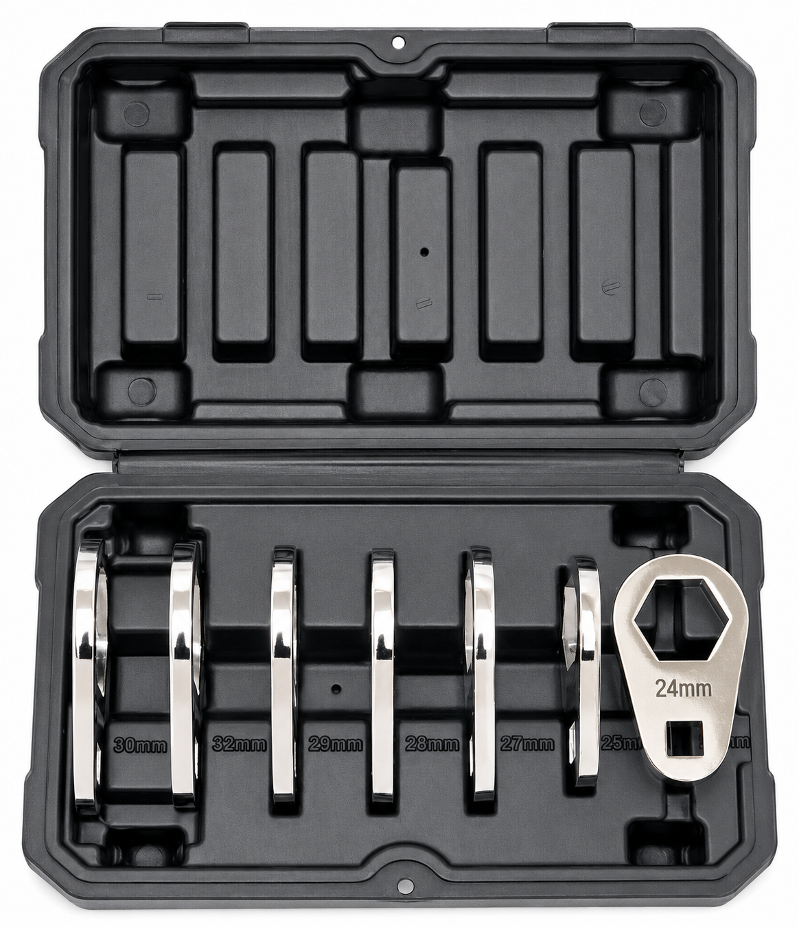Powerhand SIN-900.0538 7pc Oil Filter Housing Offset Wrench Set