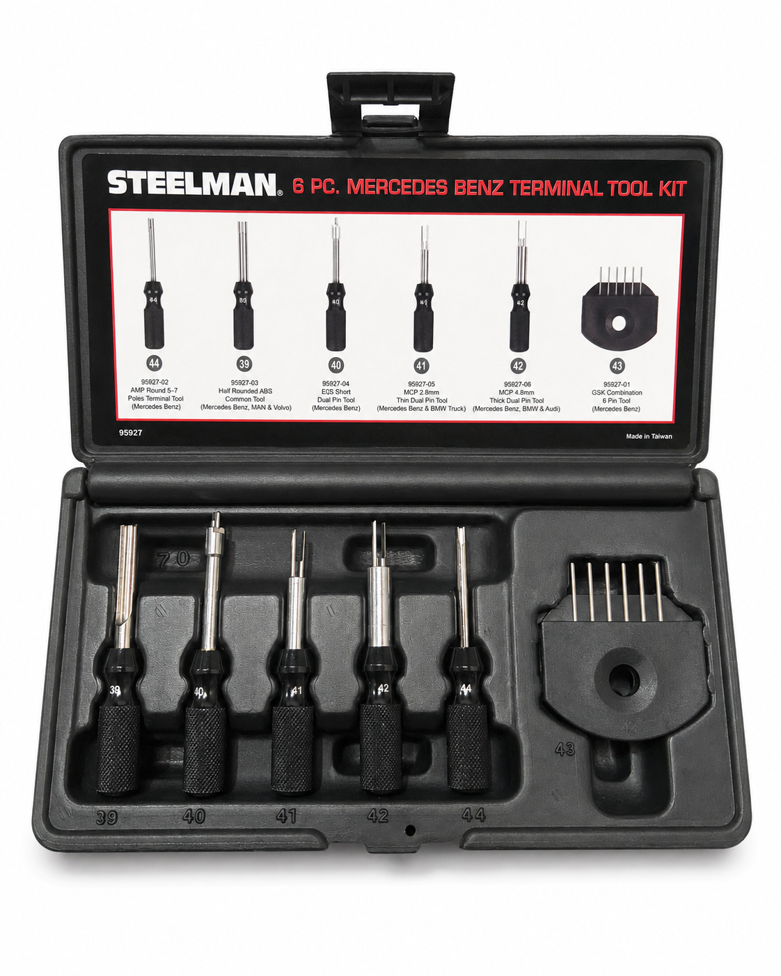 TT872 Steelman 95927 6pc Mercedes-Benz Electrical Terminal Tool Kit