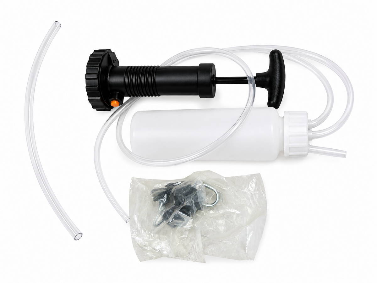 Brake Fluid Bleeder Vacuum Pump Kit Brake Clutch Bleeding Tool Set TT248