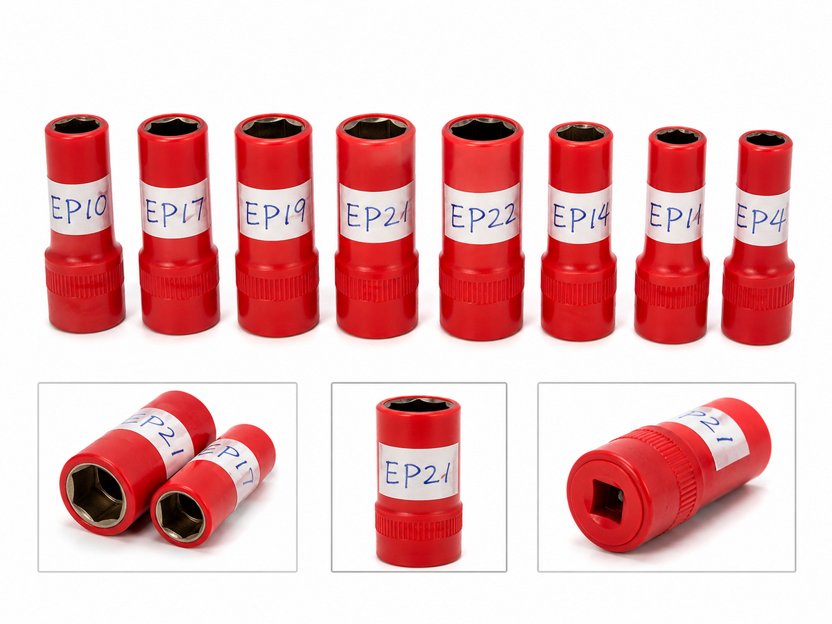 Insulated Wheel Nut Socket Set Alloy Wheel Protector Sockets TT222