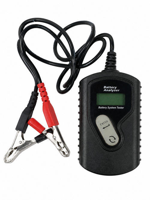 TT902 Digital Car Battery Analyser Tester 12V LCD with Crocodile Clips