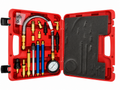 TTT186 Diesel Engine Compression Tester Kit Glow Plug Injector Test Set