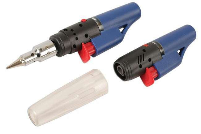 Laser 6589 Gas Soldering Iron & Mini Torch Cordless Heat Tool Kit