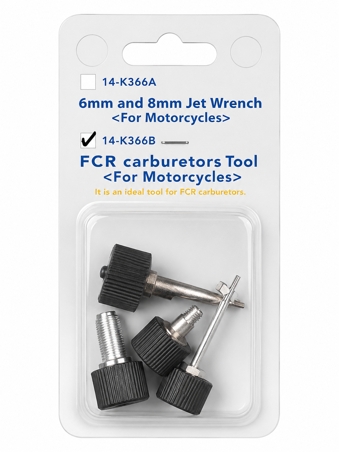 TT388 FCR Carburettor Adjustment Tool Set 14-K366B Motorcycle Carb Tuning Kit