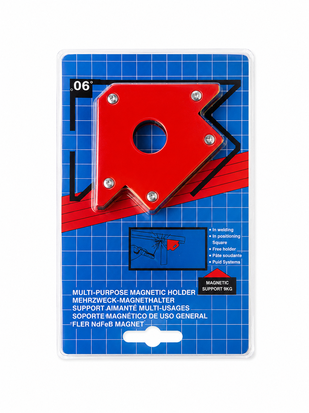 S Magnetic Welding Holder Clamp 45° 90° 135° Angle TT80