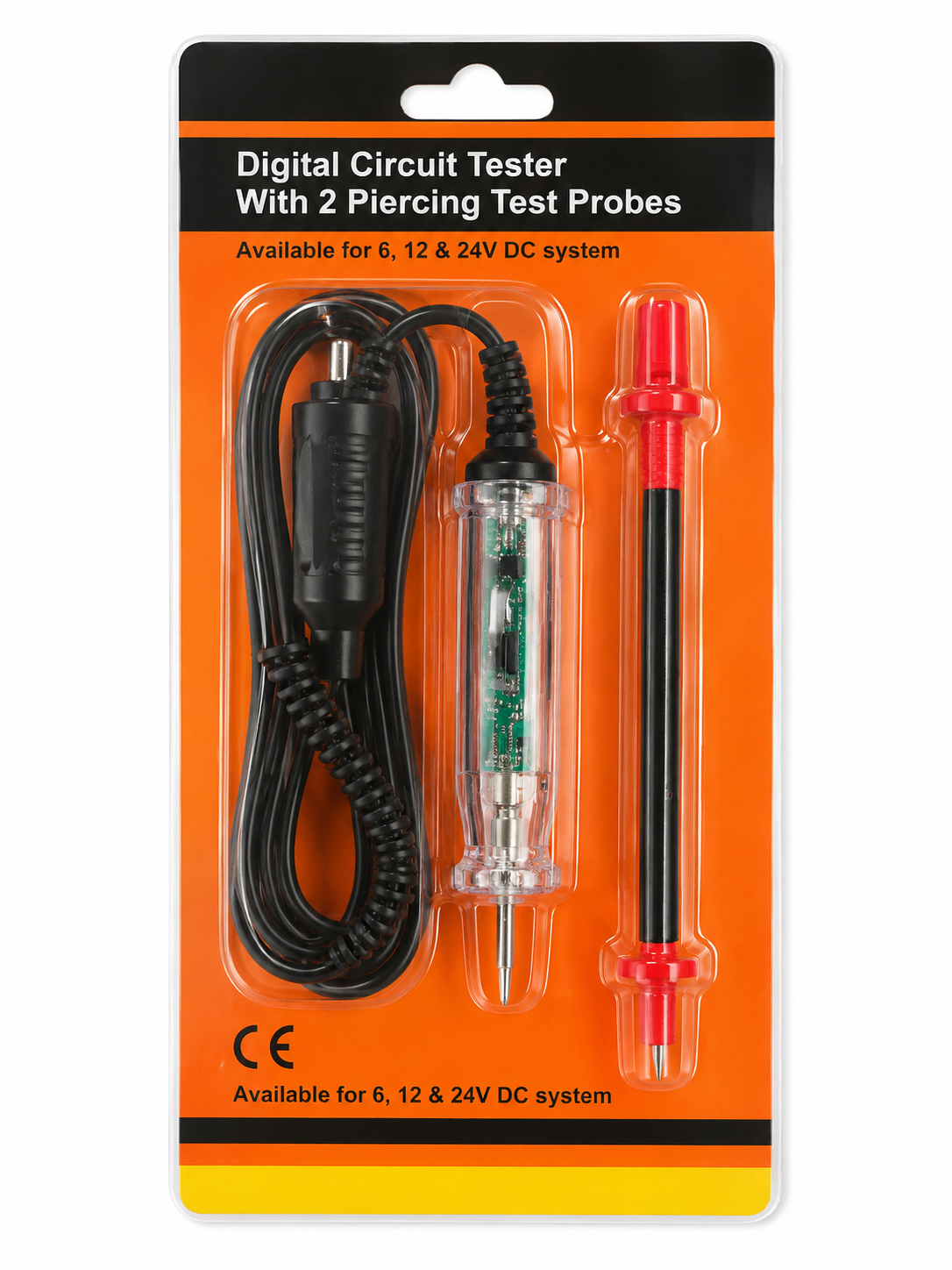 Digital Automotive Circuit Tester Probe Kit 6V 12V 24V TT77