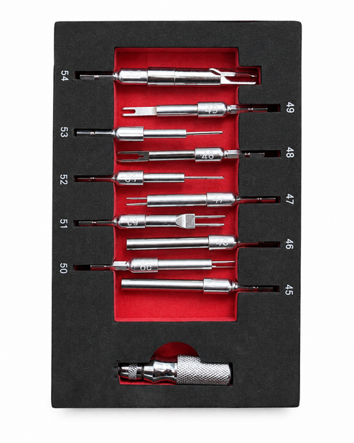 TT908 10pc Automotive Electrical Connector Terminal Release Depinning Tool Set