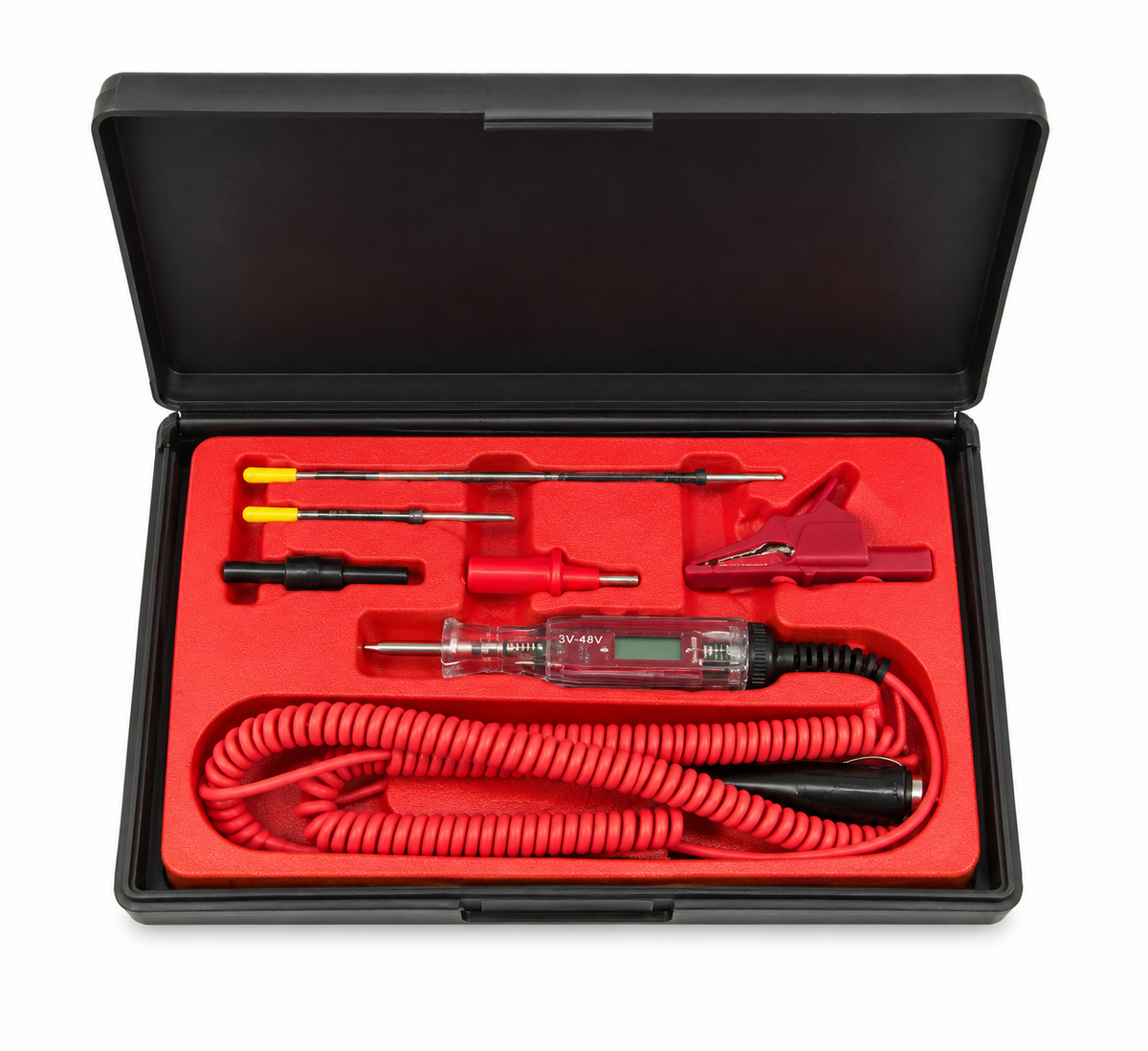 TT650 3V-48V Digital Automotive Circuit Tester Electrical Probe Kit