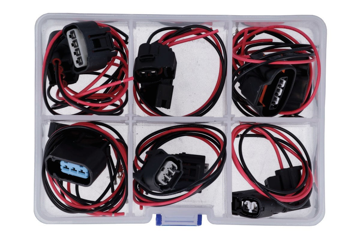 Connect 37665 Assorted Wiring Ignition Coil Harness Connector Kit - 12 PC