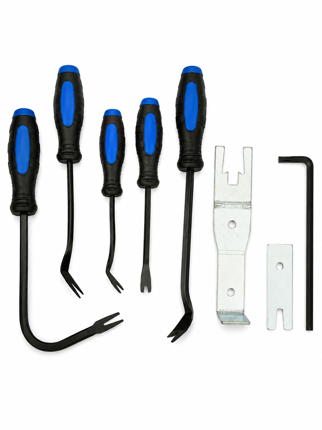 TT453 Car Door Panel Trim Removal Tool Set Upholstery Clip Remover Kit 7pc