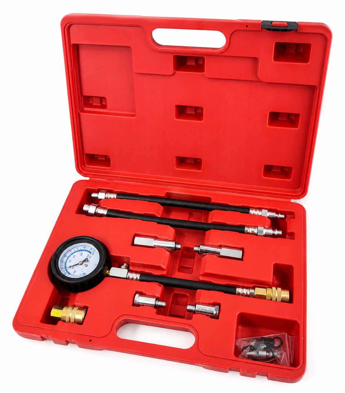 Diesel Engine Compression Tester Kit Cylinder Pressure Gauge Diagnostic TT276