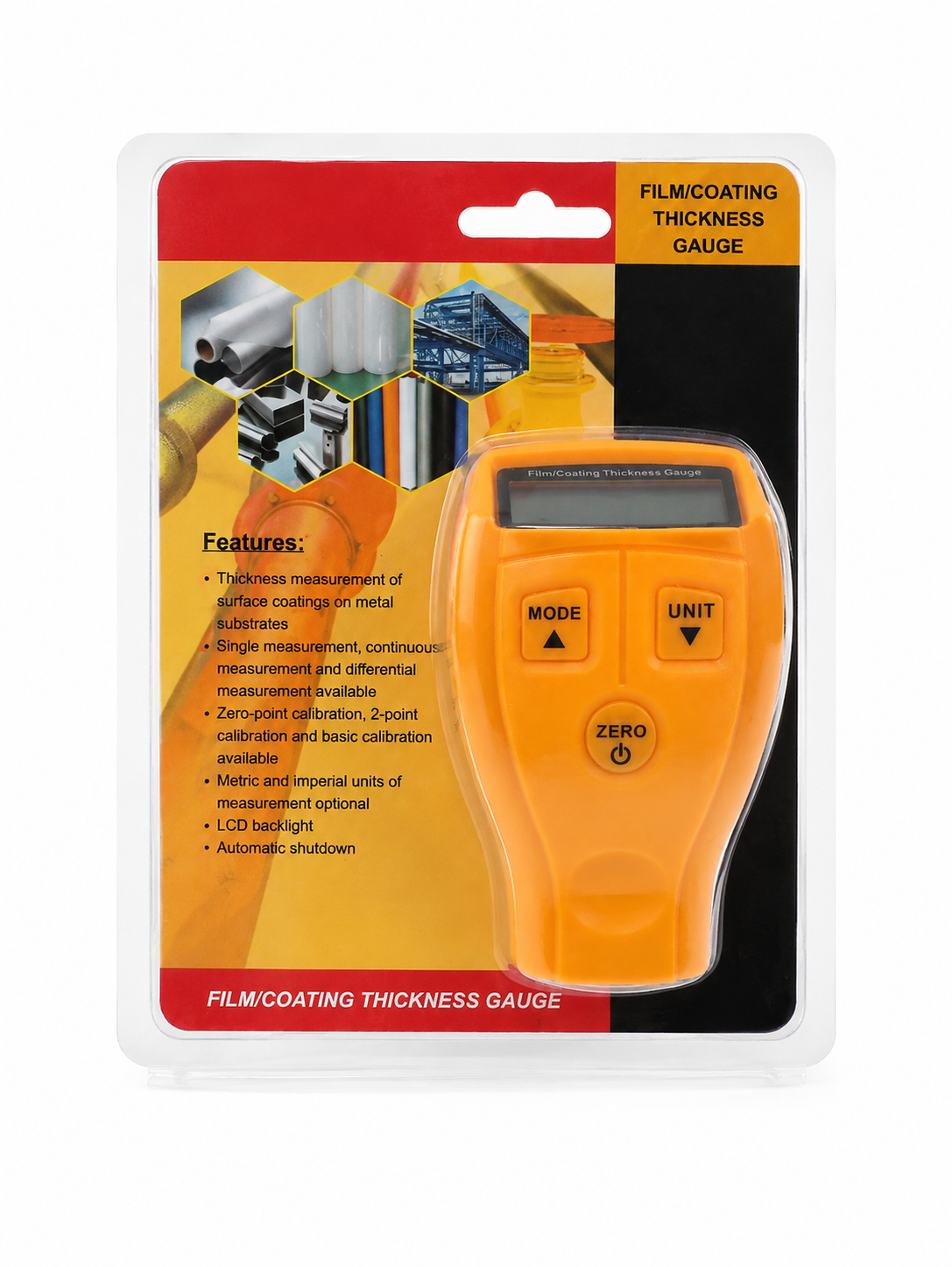 TT842 Digital Paint Coating Thickness Gauge Car Bodywork Tester