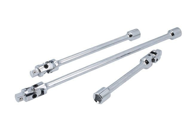Laser Tools Universal Joint Extension Set Spring Loaded 3/8"D 3pc 8494