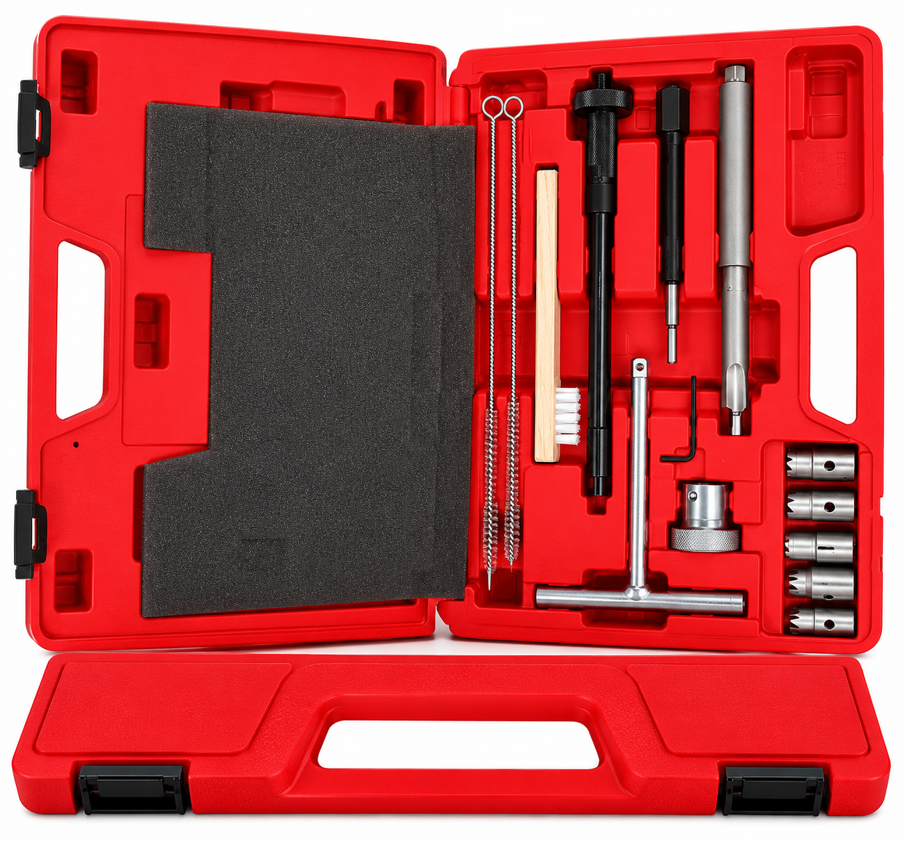 TT567 14pc Diesel Injector Seat Cutter Cleaning & Reamer Master Kit