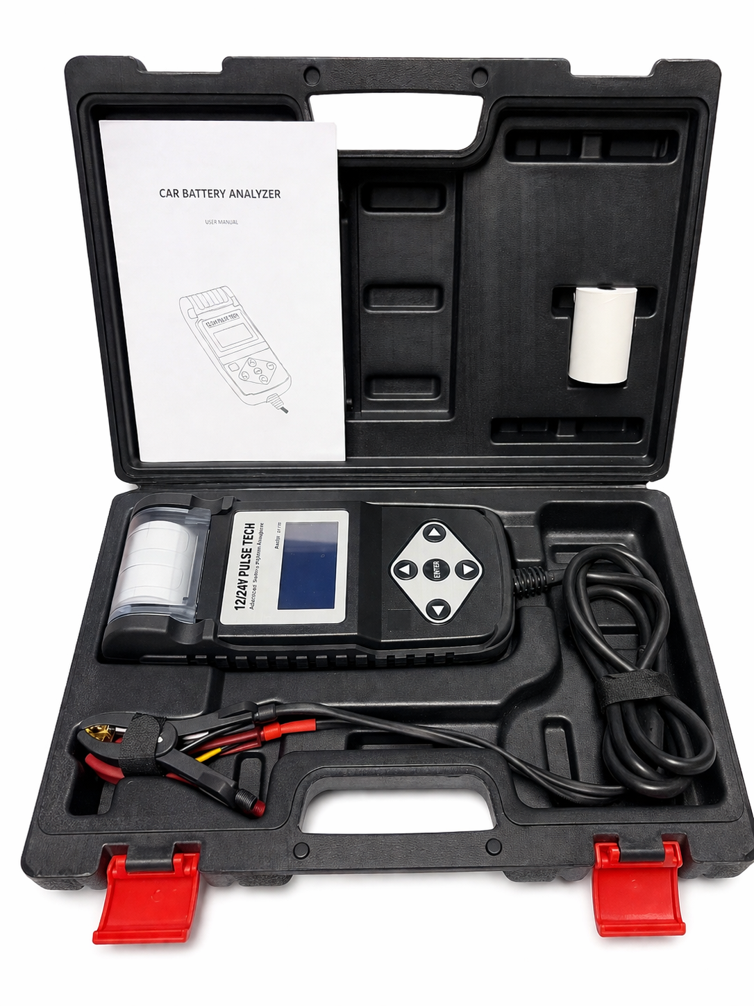Car Battery Analyzer 12/24V Pulse Tech Diagnostic Tester Kit TT35