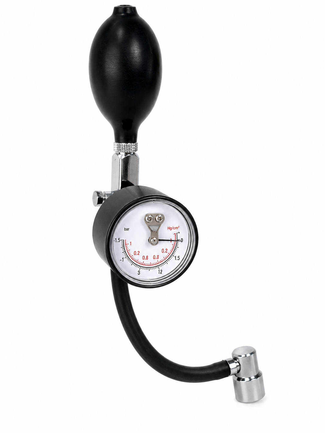 TT418 Brake Fluid Bleeder Pressure Tester Hand Pump Vacuum Gauge Kit