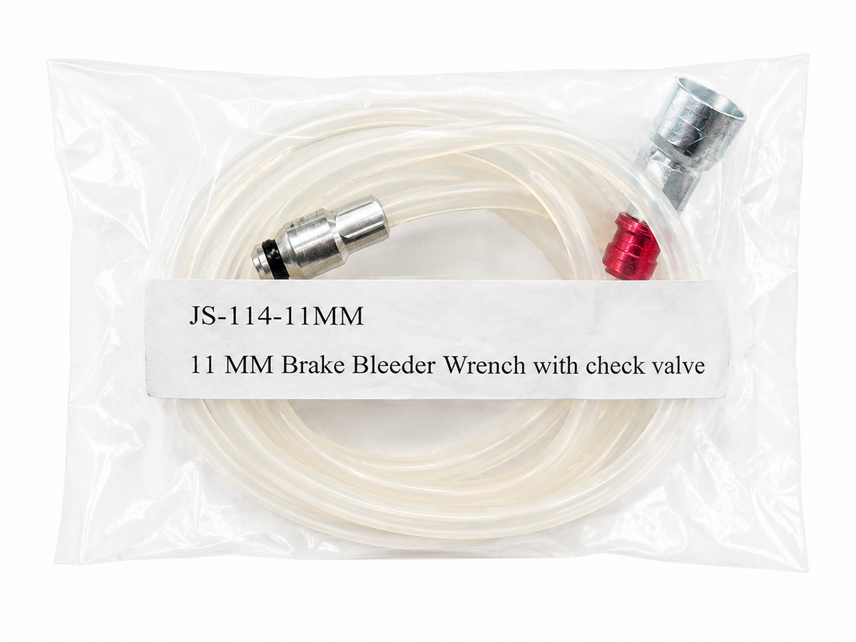 TT374 11mm Brake Bleeder Wrench Kit With Check Valve One Man Bleeding Tool