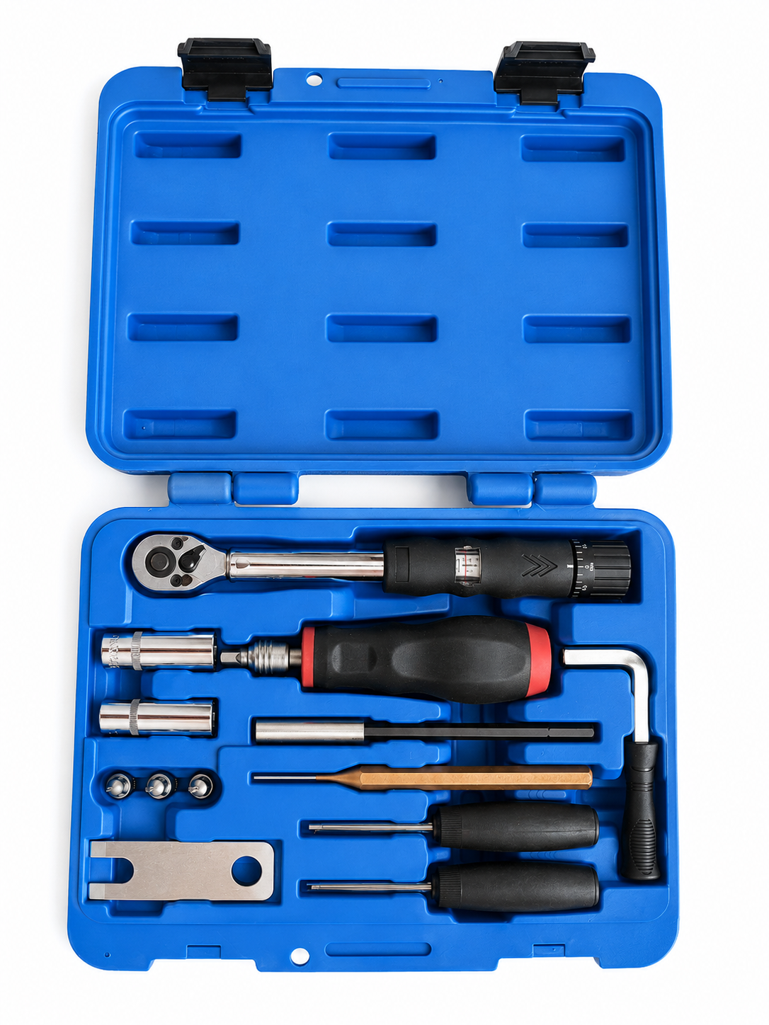 TT237 Brake Caliper Wind Back Tool Kit Piston Rewind Ratchet Service Set