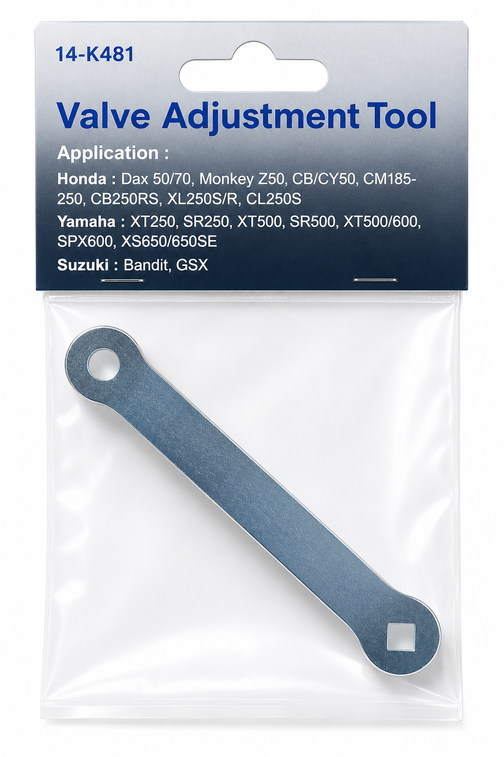 TT482 Motorcycle Valve Adjustment Tool Honda Yamaha Suzuki Bandit GSX