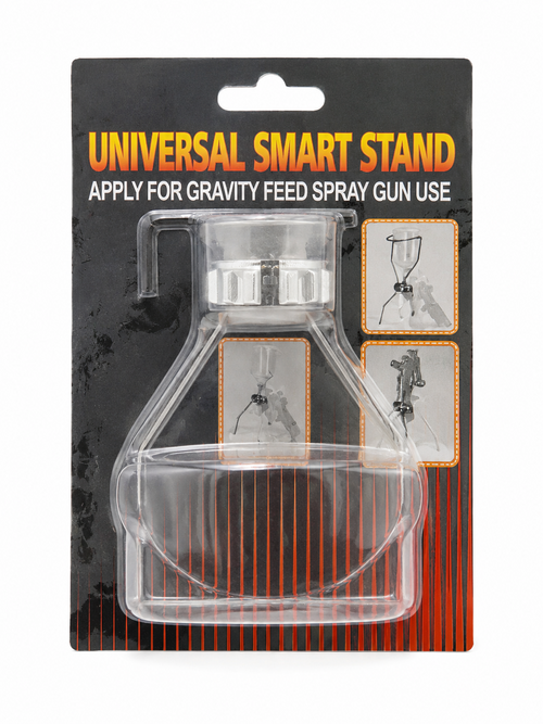 TT854 Universal Gravity Feed Spray Gun Stand Holder with Thread Adaptors