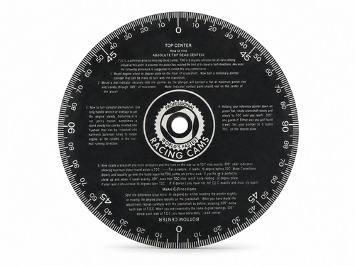 TT857 11" Camshaft Degree Wheel Engine Timing TDC BDC Measuring Disc