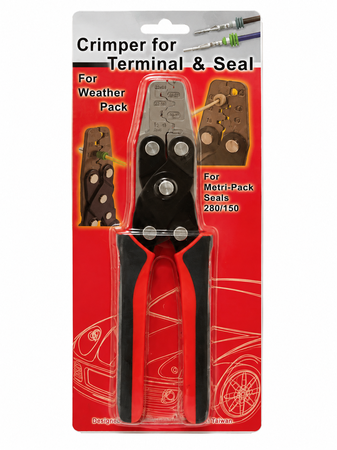 TT885 Weather Pack Metri-Pack 150 280 Terminal & Seal Crimping Pliers