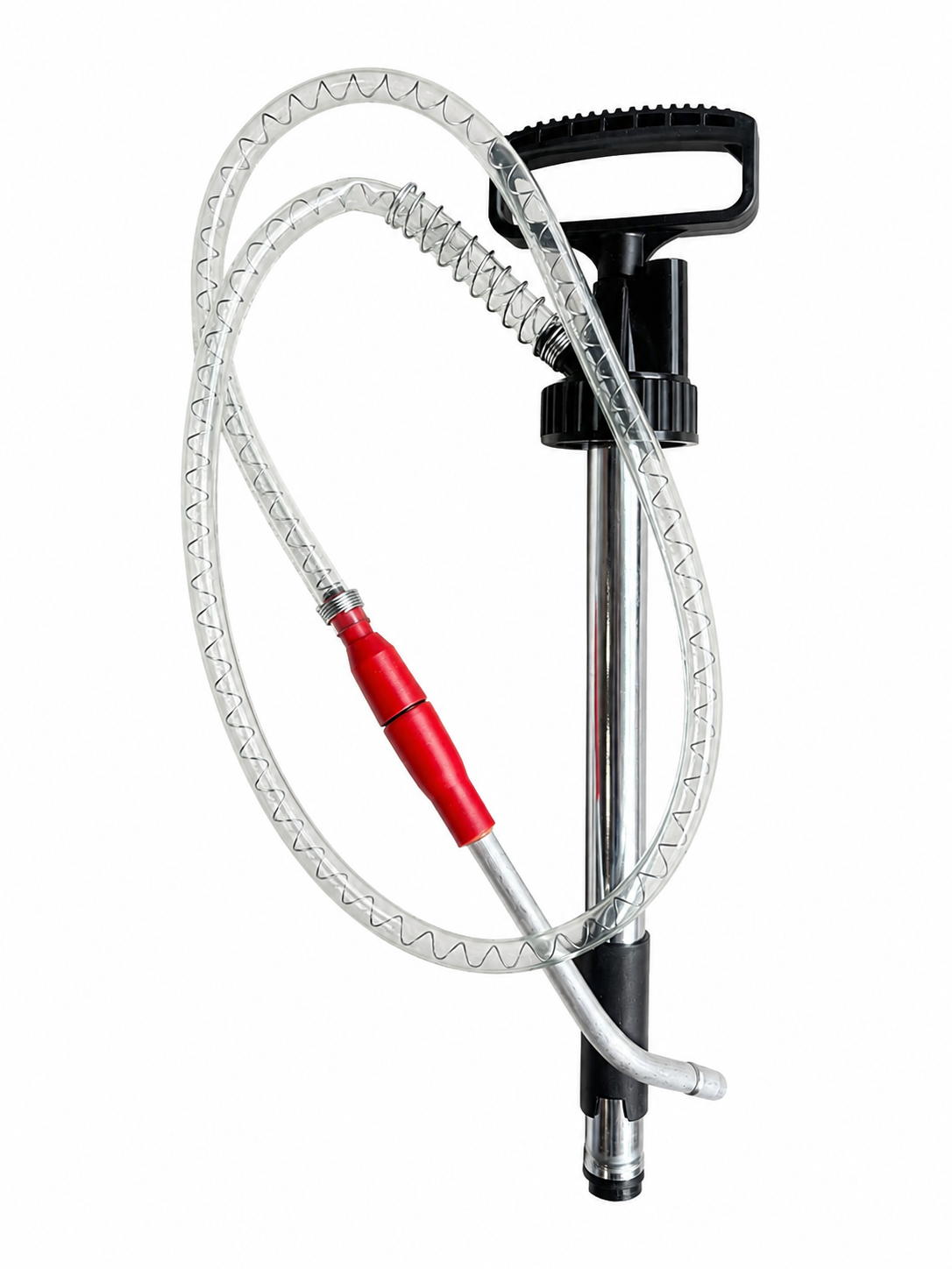TT90 Manual Drum Barrel Pump Fuel Oil Diesel Fluid Transfer Siphon Hose