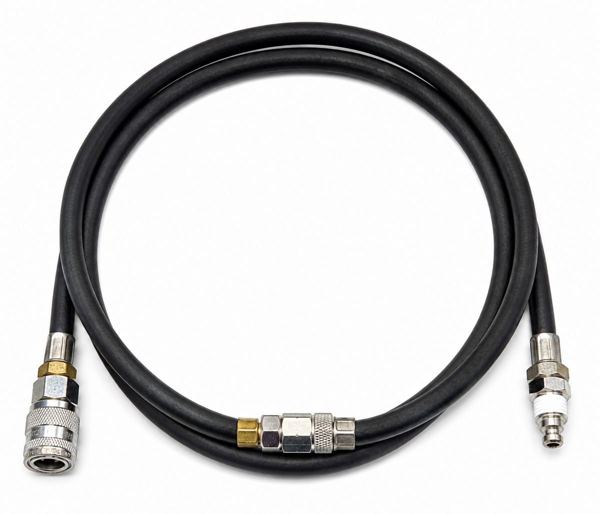 TT363 Air Hose Assembly With Quick Connect Couplings Flexible Line