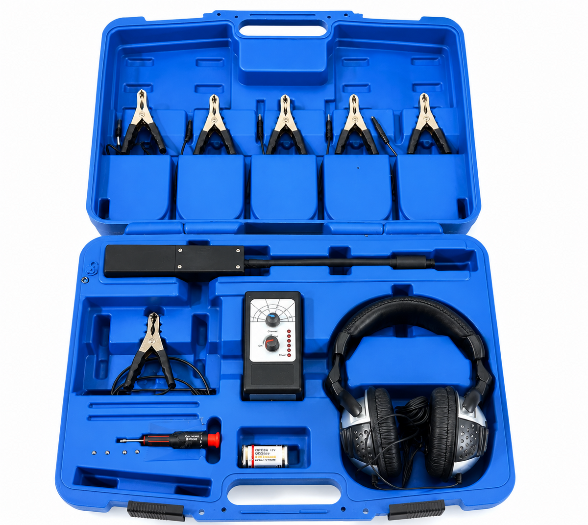 6 Channel Electronic Automotive Stethoscope Engine Noise Diagnostic Kit TT281