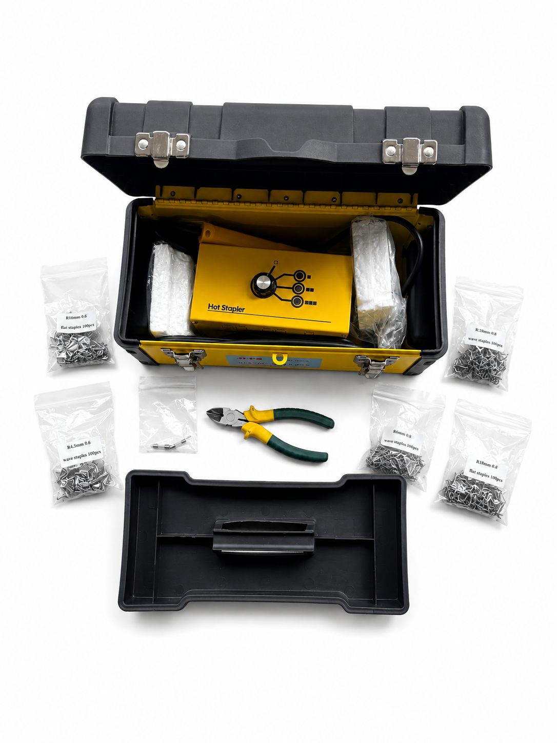 TT87 Plastic Repair Hot Stapler Kit With Staples & Welding Tool Set