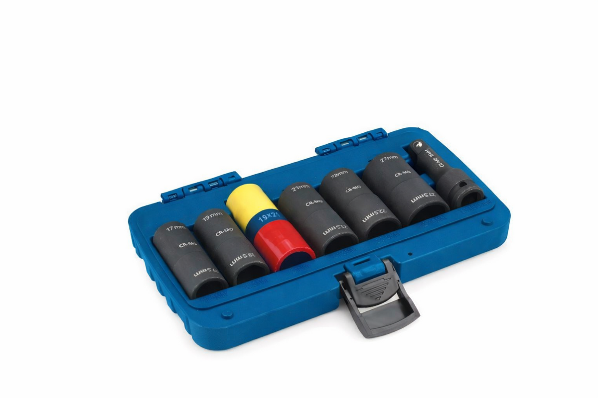 Laser Tools 8698 Double Ended Wheel Nut Socket Set 7pc