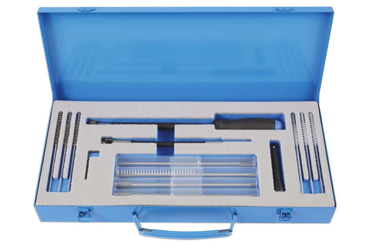 Laser Tools 6646 Glow Plug Brush Cleaning Kit Engine Bore Cleaning Set